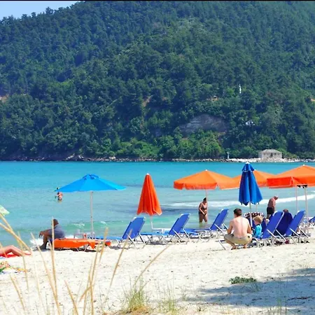 Room In Studio - Hotel Georgia - Beautiful Hotel In Golden Beach In Thassos Island *